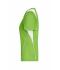 Femme T-shirt femme respirant manches courtes Vert-citron/blanc 7466