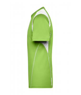 Heren Men's Running-T Lime/wit 7467