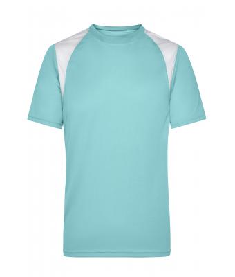 Heren Men's Running-T Mint/wit 7467
