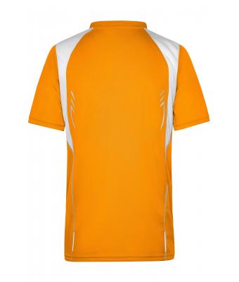 Heren Men's Running-T Oranje/wit 7467