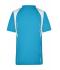 Heren Men's Running-T Turquoise/wit 7467
