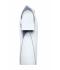 Homme T-shirt homme respirant manches courtes Blanc/argent 7467
