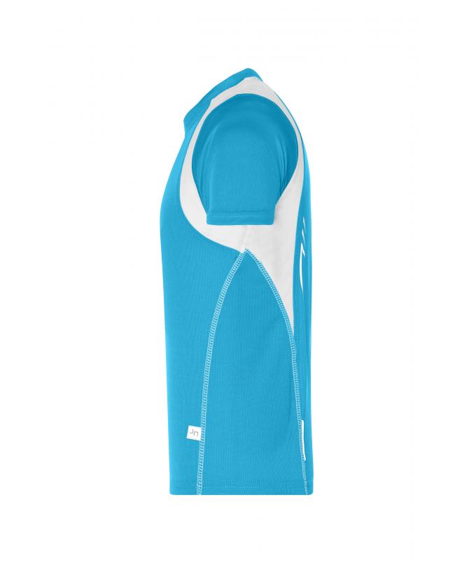 Kinder Running-T Junior Turquoise/white 7923