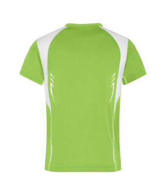 Kids Running-T Junior Lime-green/white 7923