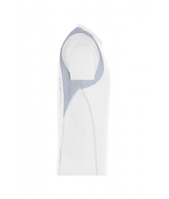 Kids Running-T Junior White/silver 7923