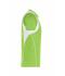 Kinderen Running-T Junior Lime/wit 7923
