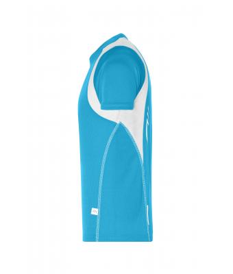 Kinderen Running-T Junior Turquoise/wit 7923