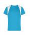 Kinderen Running-T Junior Turquoise/wit 7923