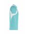 Enfant T-shirt enfant respirant Menthe/blanc 7923
