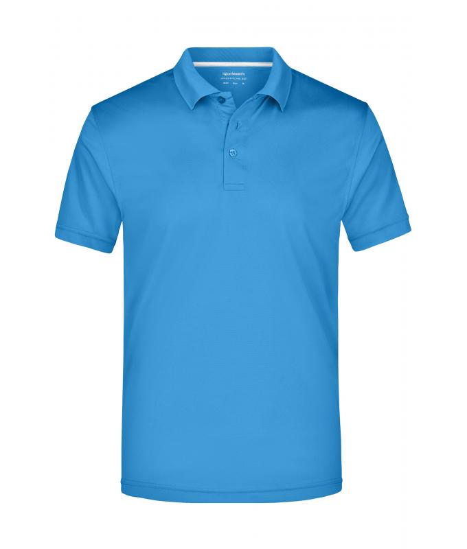Herren Men's Polo High Performance Azur 7471