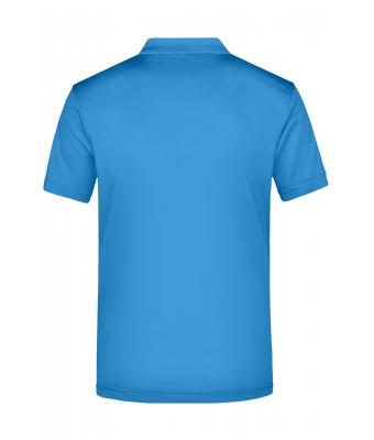 Homme Polo respirant homme en micro polyester Azur 7471