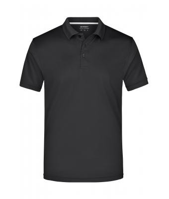 Homme Polo respirant homme en micro polyester Noir 7471