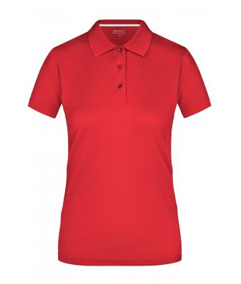 Dames Ladies' Polo High Performance Rood 7478