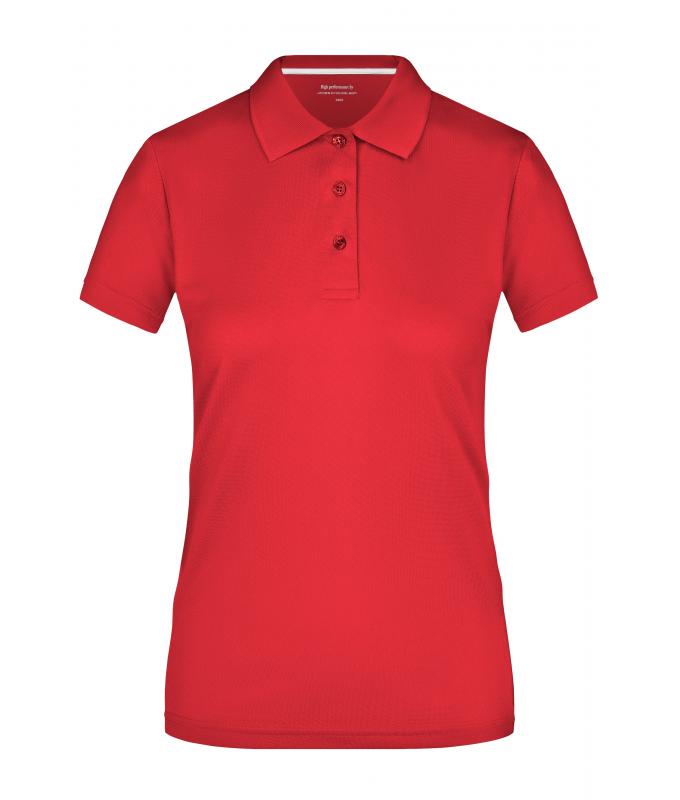 Damen Ladies' Polo High Performance Red 7478