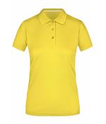 Damen Ladies' Polo High Performance Yellow 7478