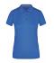 Dames Ladies' Polo High Performance Azure 7478