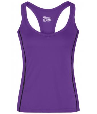 Ladies Ladies' Running Reflex Top Purple/black 7490