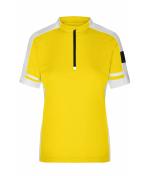 Damen Ladies' Bike-T Half-Zip Sun-yellow 7938