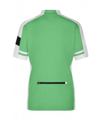 Ladies Ladies' Bike-T Half-Zip Green 7938