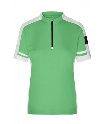 Ladies Ladies' Bike-T Half-Zip Green 7938