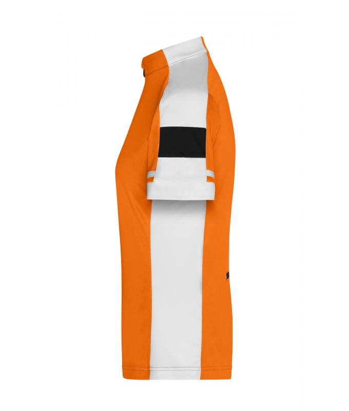 Damen Ladies' Bike-T Half-Zip Orange 7938