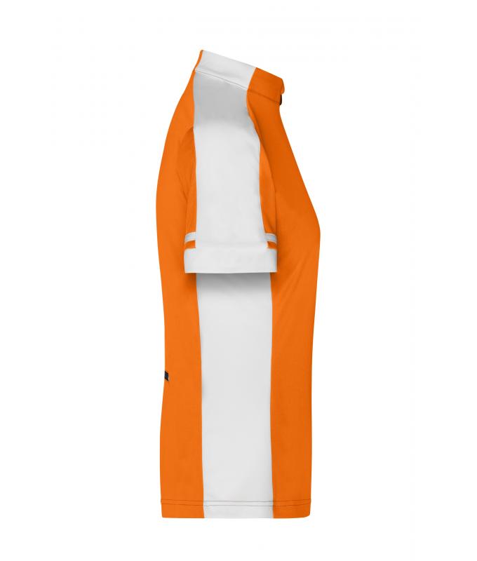 Damen Ladies' Bike-T Half-Zip Orange 7938