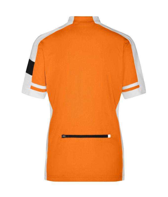 Damen Ladies' Bike-T Half-Zip Orange 7938