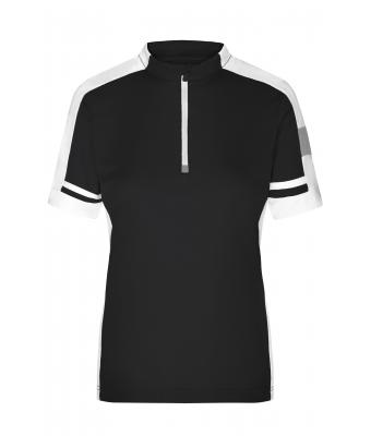 Damen Ladies' Bike-T Half-Zip Black 7938