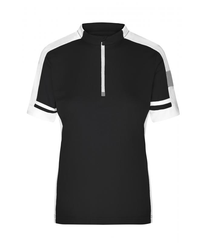 Damen Ladies' Bike-T Half-Zip Black 7938