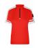Damen Ladies' Bike-T Half-Zip Red 7938