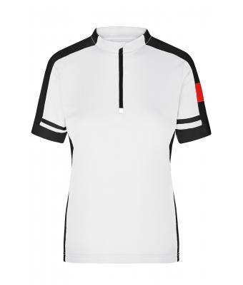 Damen Ladies' Bike-T Half-Zip White 7938