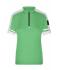 Ladies Ladies' Bike-T Half-Zip Green 7938