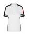 Femme Maillot cycliste femme 1/2 zip Blanc 7938