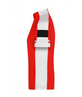 Femme Maillot cycliste femme 1/2 zip Rouge 7938