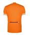 Homme Maillot cycliste homme 1/2 zip Orange 7939