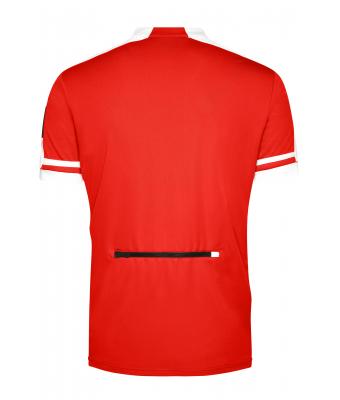 Herren Men's Bike-T Half-Zip Red 7939