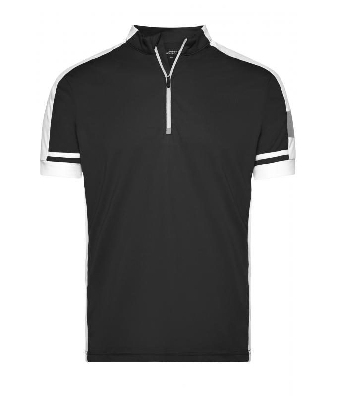 Herren Men's Bike-T Half-Zip Black 7939