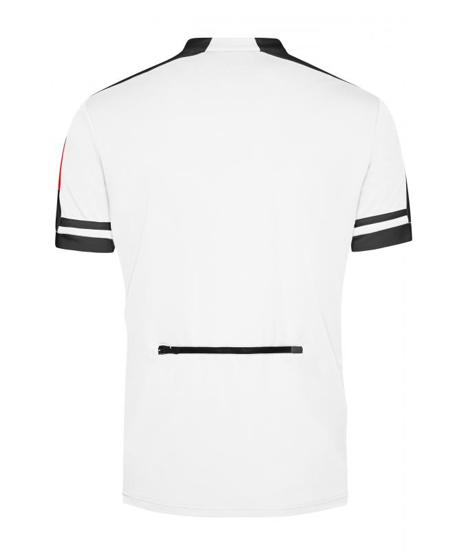 Men Men's Bike-T Half-Zip White 7939