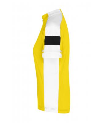 Dames Ladies' Bike-T Full-Zip Zon-geel 7940