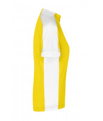 Dames Ladies' Bike-T Full-Zip Zon-geel 7940