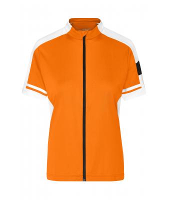Ladies Ladies' Bike-T Full-Zip Orange 7940