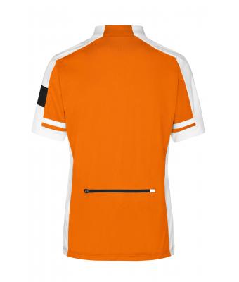 Dames Ladies' Bike-T Full-Zip Oranje 7940