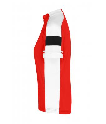 Dames Ladies' Bike-T Full-Zip Rood 7940