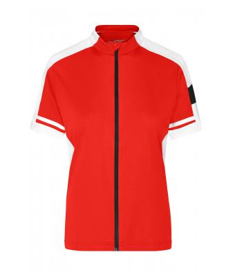Dames Ladies' Bike-T Full-Zip Rood 7940