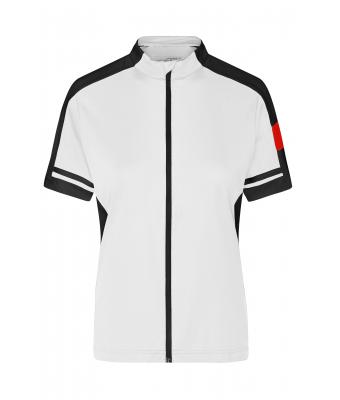 Dames Ladies' Bike-T Full-Zip Wit 7940