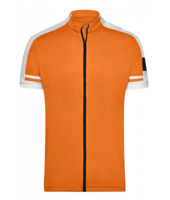 Homme Maillot cycliste homme Orange 7941