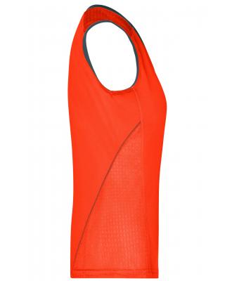 Ladies Ladies' Running Tank Grenadine/irongrey 8199