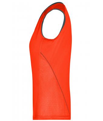 Damen Ladies' Running Tank Grenadine/iron-grey 8199