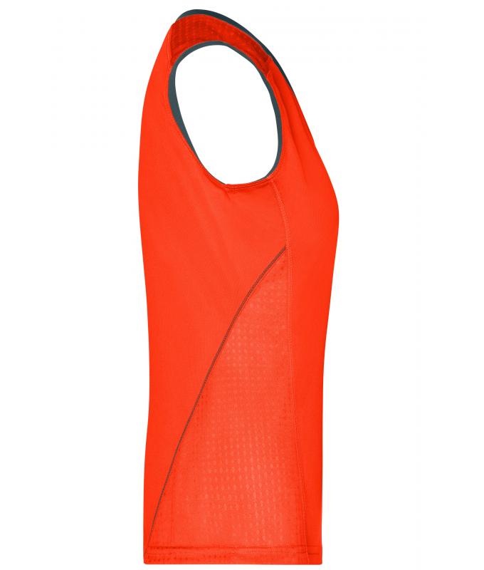 Damen Ladies' Running Tank Grenadine/iron-grey 8199
