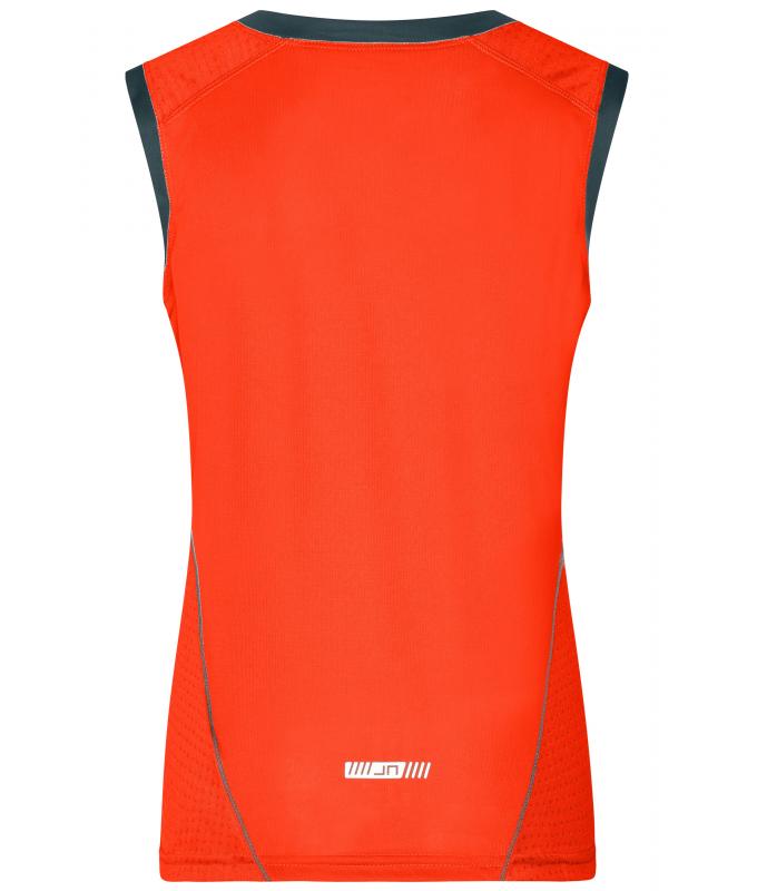 Damen Ladies' Running Tank Grenadine/iron-grey 8199